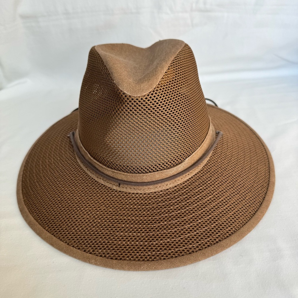 Henschel Aussie Breezer Brown Packable Mesh Safari Hat NWT Medium UPF 50+ USA